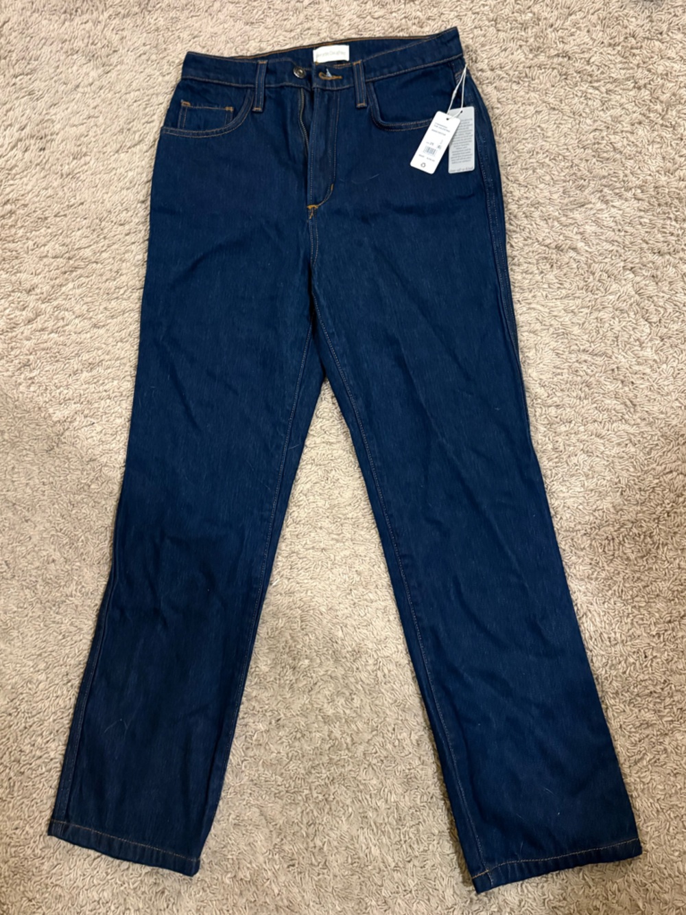 NWT Favorite Daughter Valentina Straight Leg Jeans in Manchester SIZE 25 - Picture 3 of 6